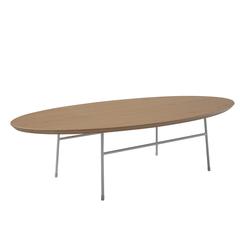 Rossmore Oval Coffee Table in Natural Wood