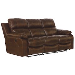 Positano Italian Top Grain Leather Match Power Reclining Sofa