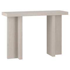 Dimitra 42" Wide Rectangular Console Table in Alder White