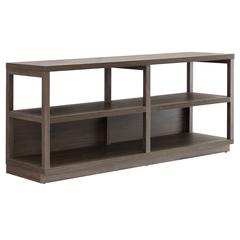 Thalia Rectangular TV Stand for TV's up to 60" in Alder Brown