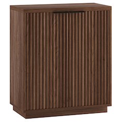Mansfield 28" Wide Rectangular Accent Cabinet in Satin Walnut
