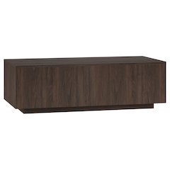 Paxton 48" Wide Rectangular Coffee Table in Alder Brown