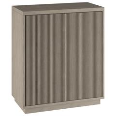 Alston 28" Wide Rectangular Accent Cabinet in Antiqued Gray Oak