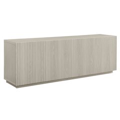 Tyler Rectangular TV Stand for TV's up to 78" in Alder White