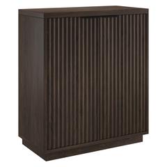 Mansfield 28" Wide Rectangular Accent Cabinet in Alder Brown