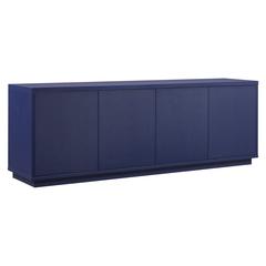 Hanson Rectangular TV Stand for TV's up to 70" in Dark Blue