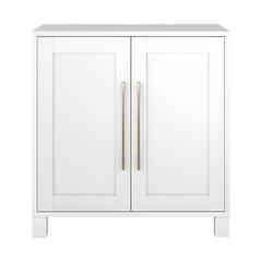 Chabot 28" Wide Rectangular Accent Cabinet in White