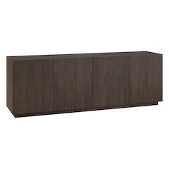 Halifax Rectangular TV Stand for TV's up to 75" in Alder Brown