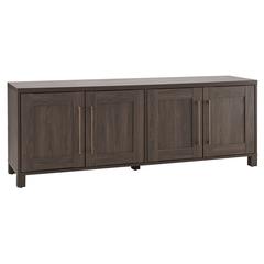 Chabot Rectangular TV Stand for TV's up to 80" in Alder Brown