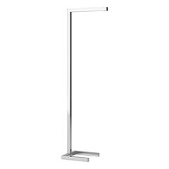 Malin 52" Tall Integrated LED Floor Lamp with Metal Shade in Polished Nickel