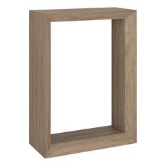 Osmond 22" Wide Rectangular Console Table in Antiqued Gray Oak
