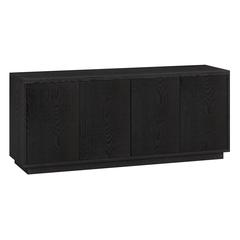 Hanson Rectangular TV Stand for TV's up to 65" in Black Grain