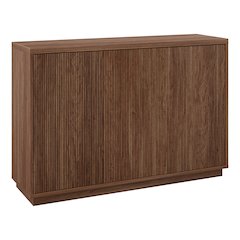 Alston 48" Wide Rectangular Buffet Table in Satin Walnut