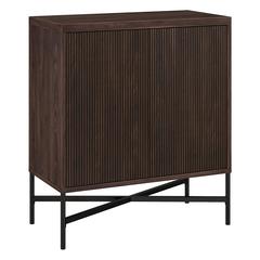Brighton 28" Wide Rectangular Accent Cabinet in Alder Brown