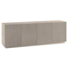 Halifax Rectangular TV Stand for TV's up to 75" in Alder White