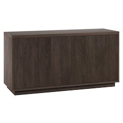 Hanson Rectangular TV Stand for TV's up to 50" in Alder Brown