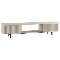 Lucien Rectangular TV Stand for TV's up to 78" in Alder White