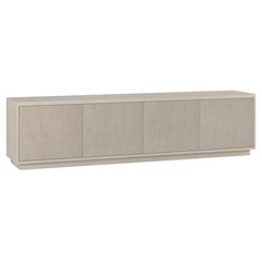Hanson Rectangular TV Stand for TV's up to 85" in Alder White