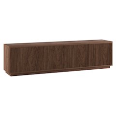 Hanson Rectangular TV Stand for TV's up to 85" in Satin Walnut