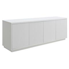 Hanson Rectangular TV Stand for TV's up to 75" in White