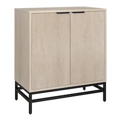 Montello 28" Wide Rectangular Accent Cabinet in Alder White