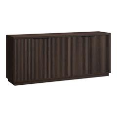 Mansfield 68" Wide Rectangular Buffet Table in Alder Brown