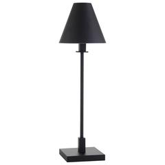 Clement 28" Tall Table Lamp with Metal Shade in Blackened Bronze