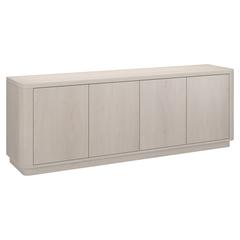Plympton Rectangular TV Stand for TV's up to 75" in Alder White