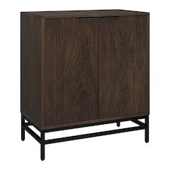 Montello 28" Wide Rectangular Accent Cabinet in Alder Brown