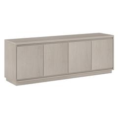 Presque Rectangular TV Stand for TV's up to 75" in Alder White