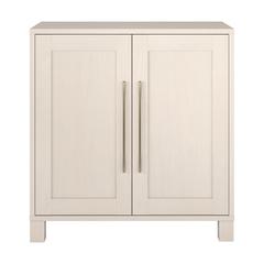 Chabot 28" Wide Rectangular Accent Cabinet in Alder White