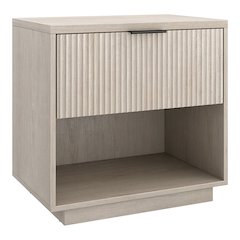 Karten 24" Wide Rectangular Nightstand in Alder White