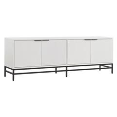 Campello Rectangular TV Stand for TV's up to 78" in White