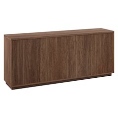 Alston 68" Wide Rectangular Buffet Table in Satin Walnut