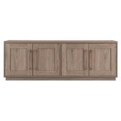Tillman Rectangular TV Stand for TV's up to 80" Antiqued Gray Oak