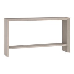 Osman 55" Wide Rectangular Console Table in Alder White