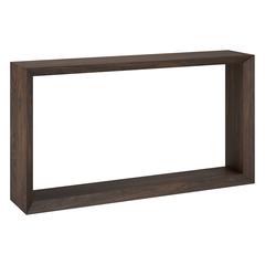 Osmond 55" Wide Rectangular Coffee Table in Alder Brown