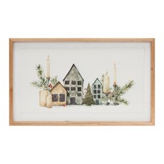 Mantlescape Print 19"L x 12"H MDF/Wood