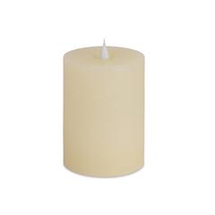 Simplux LED Designer Candle (Set of 2) w/Remote 3.5"x5"H Wax/Plastic