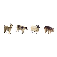 Sheep/Pig/Cow/Goat (Set of 8)