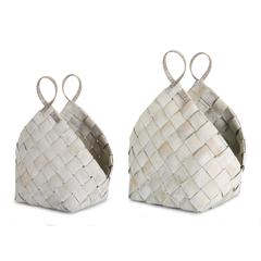 Basket (Set of 4) 14.5" x 18"H, 18.25" x 21"H Metasequoia