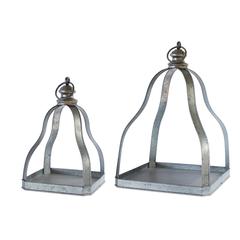 Lantern (Set of 2) 15.5"H, 20"H Metal