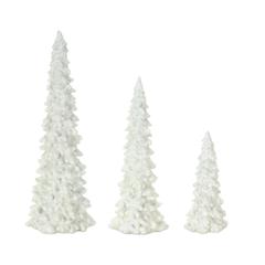 Tree (Set of 6) 5.75"H, 9"H, 11.5"H Resin