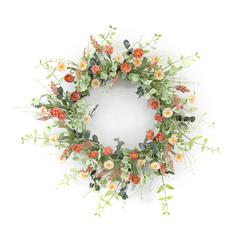 Mini Daisy Wreath 24"D EVA/Plastic