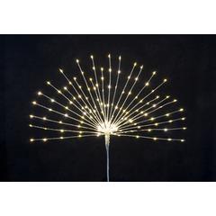 LED Starburst Tree Topper 30"W x 31"H 150 Lights UL Plug (Set of 2)