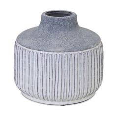 Vase 6.5"D x 6"H Terra Cotta