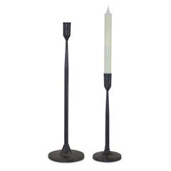 Candle Holder (Set of 2) 10.75"H, 16.5"H Metal