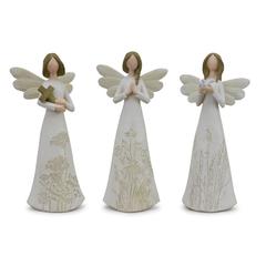 Angel (Set of 3) 8.75"H Resin