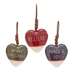 Heart Ornament (Set of 12)