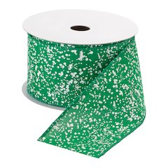 2.5" x 10 Yds. Ribbon (Set of 3) Wired Polyester